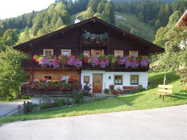Ferienhaus Grubhof Saalbach-Hinterglemm Eksteriør billede
